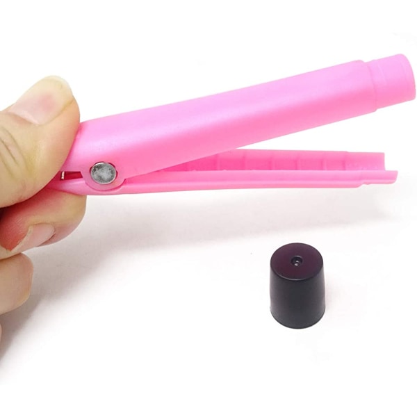 1 kpl muovinen liitupidike liitutaulu, säädettävä liitupidike magneetilla opettajille Lasten kotikoulutoimiston piirustustaulu (vaaleanpunainen)