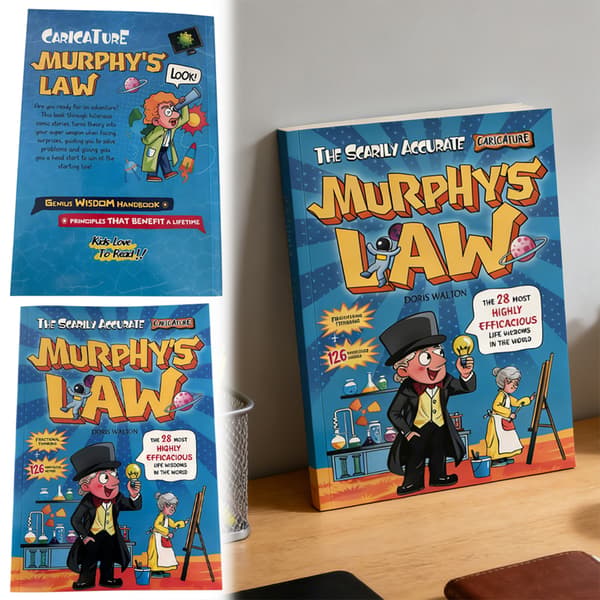 Murphys lov Livet Barneutgave bildebok En omfattende guide for barn Light Blue