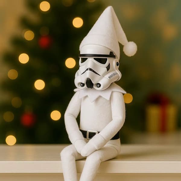 Suositut Star Wars -joulukoristeet Stormtrooper Elf-3