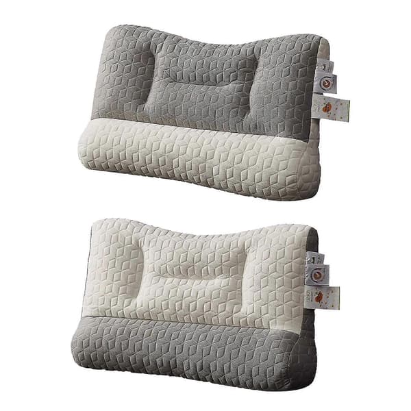 Proease pute for søvnapné, Pro Ease søvnapnépute, Proease US pute, Proease ortopedisk dyp søvnpute Grey