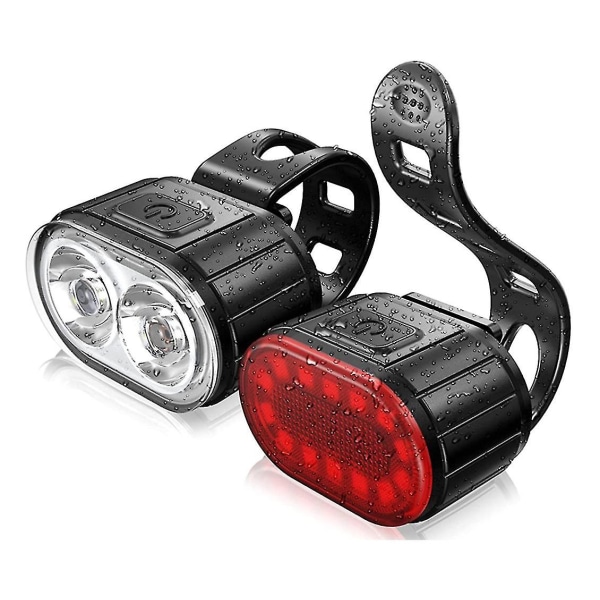 Sykkellys, LED-sykkellys  Frontlys Lommelykt Sikkerhetsadvarsel Sykkelhale