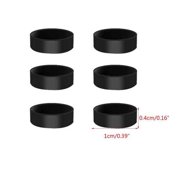 48 st Joystick-skydd Ring Osynlig Ring för PS5-PS4/Switch-PRO/Steam-Deck Spelkontroll Joystick Ring Cover