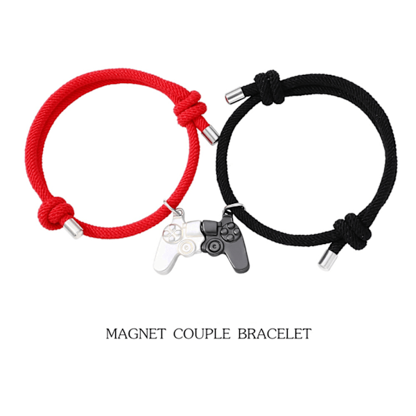 Gamepad-armbånd Unik design Spillspiller armbånd Sett Bestevenn armbånd Par armbånd Vennskap armbånd Sett - Perfekt A