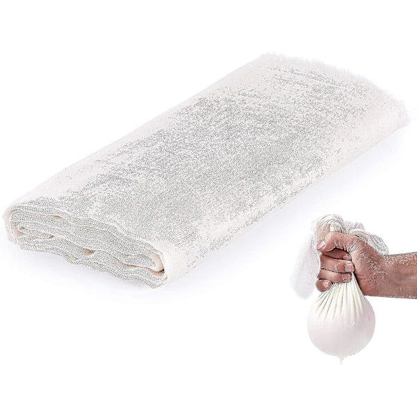 Bestselger 5-pakning Osteklede, Gjenbrukbar, Ubleket Ferdigkuttet Osteklede MuslinkledeBY 90*90cm