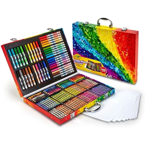 Inspiration Art Case Färgset - Rymden (140 delar), Konstkit för Barn, Leksaker för Flickor & Pojkar, Konstset, Skolmaterial, Presenter