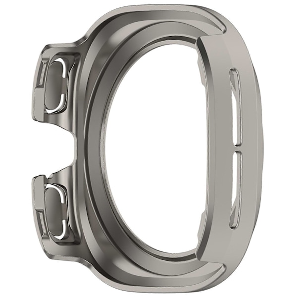 Hårt PC-skal för Samsung Galaxy Watch Ultra 47mm, Halvskyddande armbandsskal Titanium