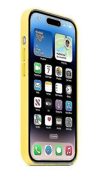 Silikonikotelo iPhone 14 Pro - ya01 Canary Yellow