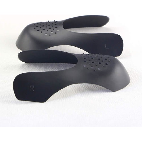 Sports Shoe Shields, Vita Universal Crease Protectors Sports Shield Shoe Crease Protector Förhindra tåveck mot skoveck för kvinnor (5 par,