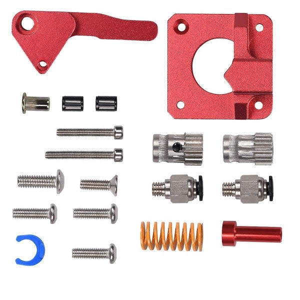 Dobbelt gear ekstruder, kompatibel med for 3 Cr10 -10 Pro -10s Tornado aluminiumdrev, til 3d Pri