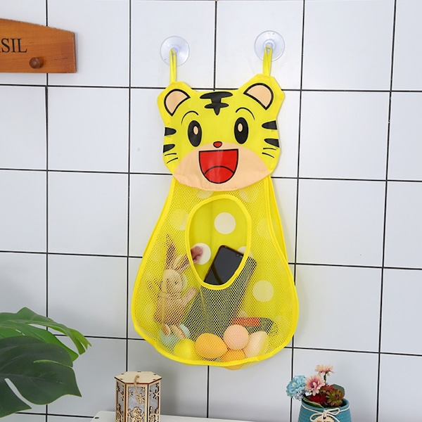 Nylon Badeværelsesopbevaringspose Vandtæt Legetøjsopbevaringsværktøj Holdbart Stofopbevaringsværktøj - Perfekt Small Yellow Duck
