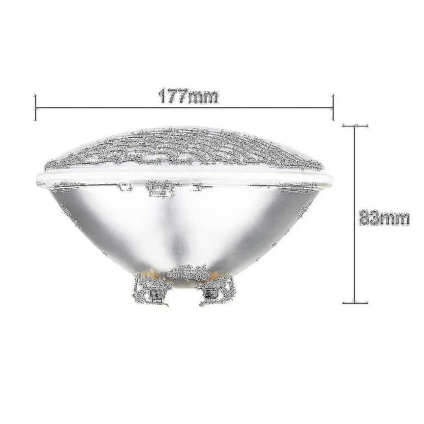 Led poolbelysning, 18w Par56 Rgb pool lys. Undervands spotlight med fjernbetjening poolbelysning, 12v AC/DC Ip68 vandtæt pool lampe Fe