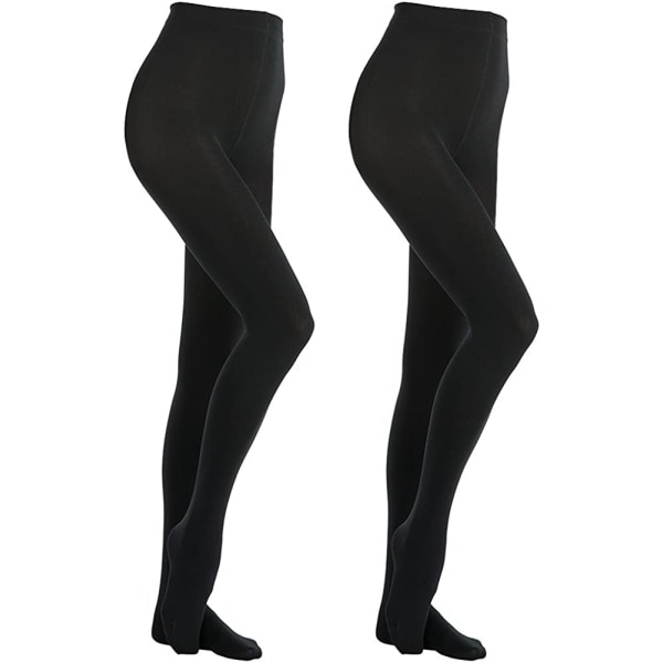 2 paria mustia sukkahousuja Naisten thermal fleece-sukkahousut