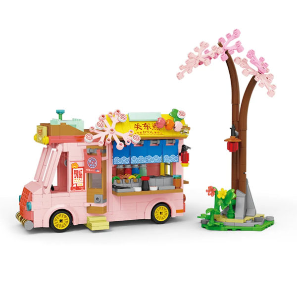 Barns byggstenar byggstenar tjejleksaker pedagogisk present snack bilmodell Julklapp förälder-barn leksaker