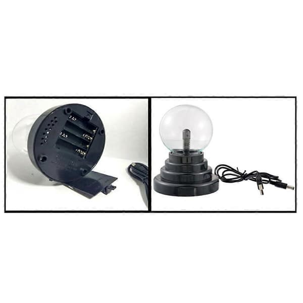 USB Plasmaboll Antistress Trick Gadget Boll Leksaker Halloween Rolig Present