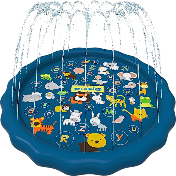 170 cm extra large plastic splash mat for summer toys