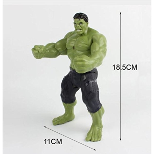 Iron Man Spider-Man Captain Marvel Captain America Thanos Hulk Avengers Lysende Figurer Hulk