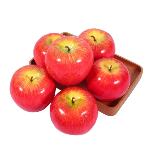 keinotekoiset punaiset omenat hedelmät simulointi elävä keittiö