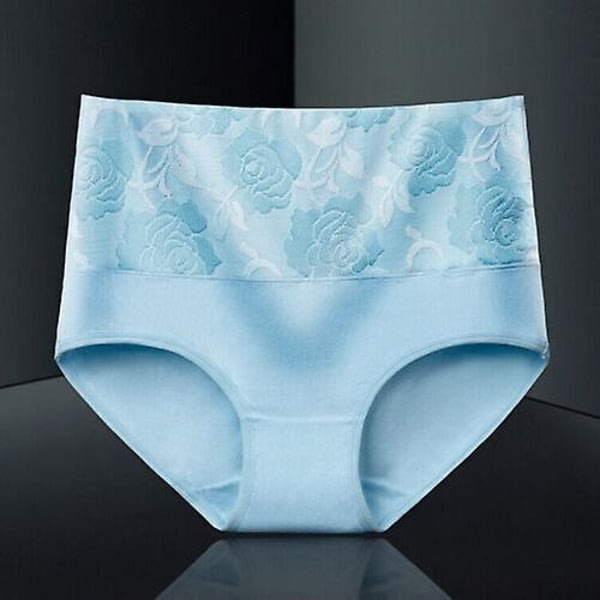 Everdries lekkasjesikkert undertøy for kvinner Inkontinens lekkasjesikre beskyttelsesbukser Blå 4XL
