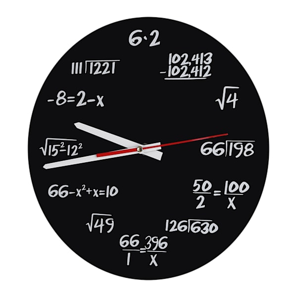 Akryl Vægur Matematisk Moderne Design Hjemmekontor Dekoration Tilbehør_xx