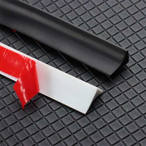 Vandstop Vandholder strimmel SORT 120CM Sort Black 120 cm