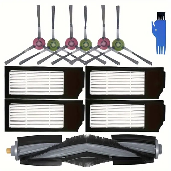 11 stk. udskiftningsdele til Ecovacs Deebot X1 TURBO/Deebot X1 OMNI/Deebot T10 Plus