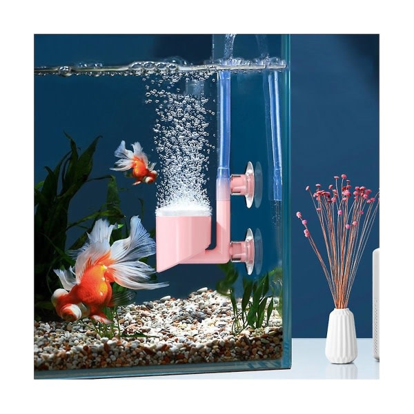 Akvarium akvarium prydfisk oksygenpumpe tilbehør Nano Bubble Disc Air Refiner Ultra-tett