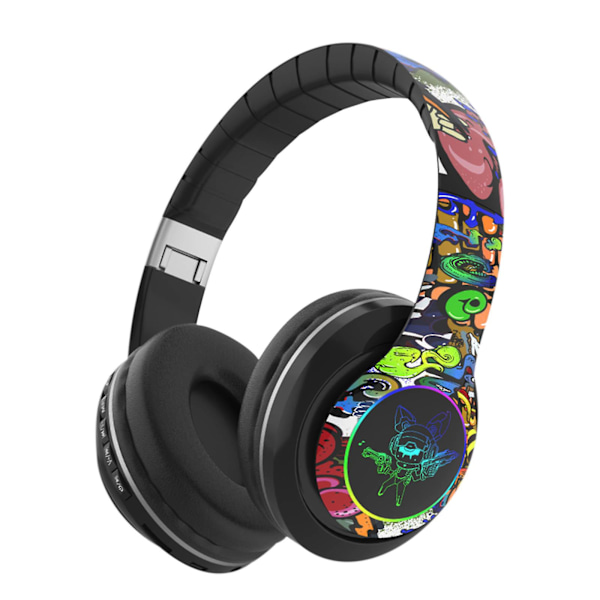 Bluetooth-kuulokkeet sankailla, langattomat Bluetooth-kuulokkeet, Graffiti Live -kuulokkeet A