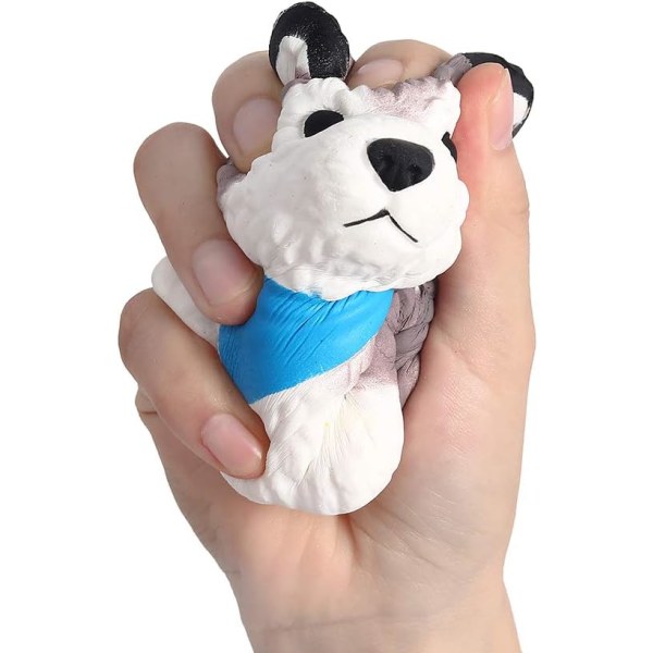 Squishies Hund Squishy Doftande Klämsaker Stressavlastning Squishies Långsamt Stigande Djurleksak Kawaii Mjuk Presentkollektion Färg Slumpmässig