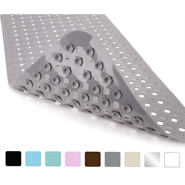 Kylpymatto Liukuestematto HARMAA Grey