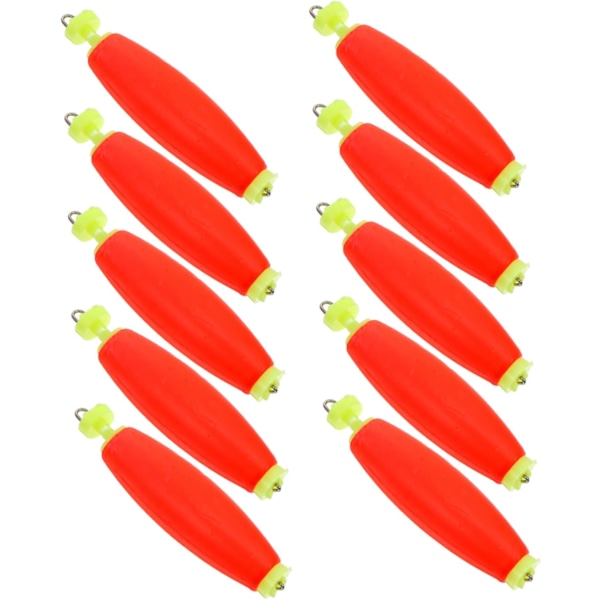 10 stk Flytefiske Korker Fiske Skum Bobbers Fiske Snaps Bobbers Fiske Hav Havfiske Karpe Fiske Nett Fiske Agnet