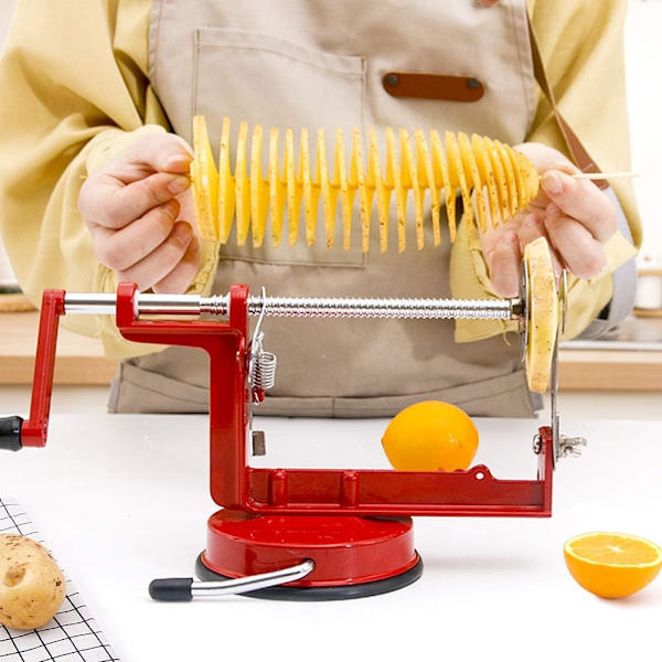 Potetskjærer i rustfritt stål Spiral Cutter Tornado Cutter Potet Twister