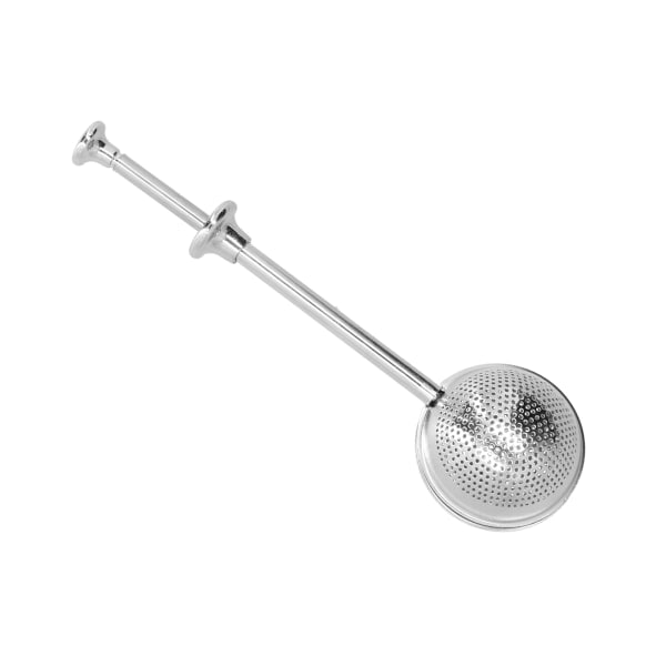 Rostfritt stål teleskopiskt teinfuser bärbar trycktyp lös
