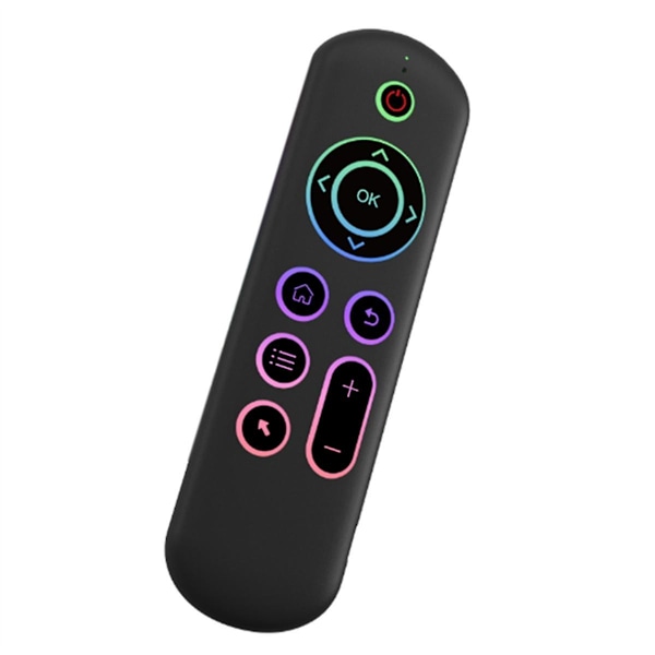 M5 Ir 2.4g Flygmus Fjärrkontroll Touchpad För Android Tv Box Pc Mini Trådlöst Tangentbord Flygande Mus (med Färgad Bakgrundsbelysning)