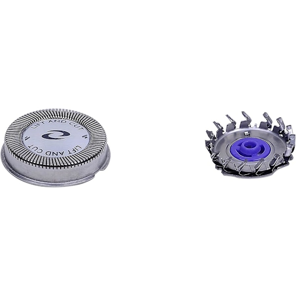 Rostfritt stål rakblad (skärkam) för Philips Hq56 Hq55 Hq6970 Hq6695 Hq6990 Pq202 rakapparat (3-pack)