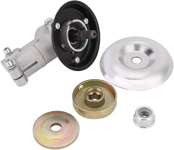 Kompatibelt gresstrimmerhode for ugress, gresstrimmertilbehør, strengtrimmer, gresstrimmer, børstekuttertilbehør, 28 mm, 9 tenner, solid aluminium