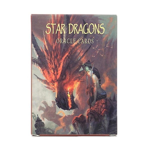 33st Star Dragons Oracle Cards Modern Witch Tarot Deck Tarot läskort för modern spådom Tarotböcker Familjespel Card_s