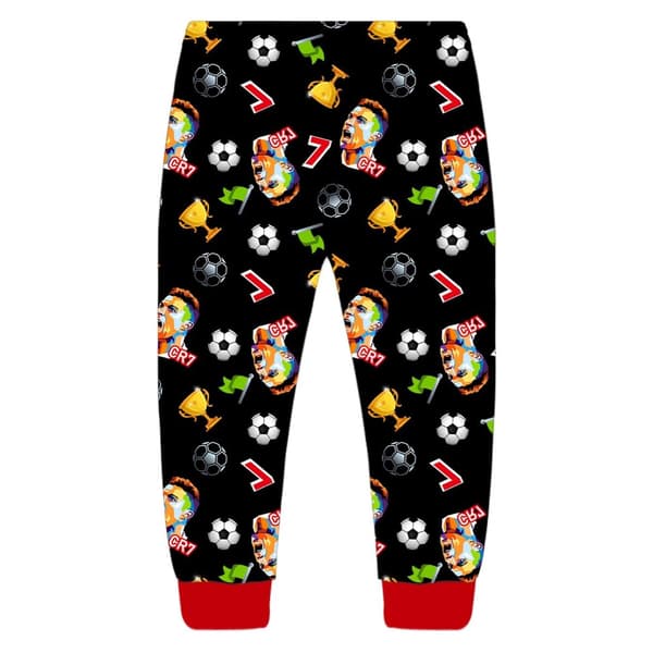 Kortærmet børnepyjamassæt til forår og efterår s10262 130cm