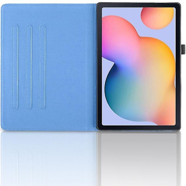 Uusi Samsungin pyörivä kotelo Galaxy Tab S6 Lite 2022/2020 10,4 tuuman SM-P610/P613/P615/P619-360 astetta - WELLNGS Light blue