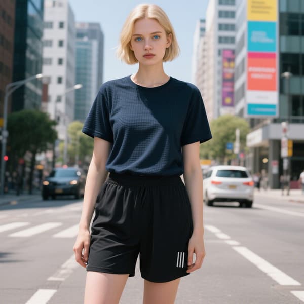 Nye afslappede tynde åndbare hurtigtørrende shorts til mænd til sommerbrug single trousers L