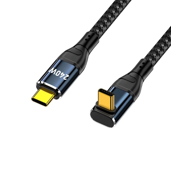 USB-C till Type C kabel Dataöverföring VERTICAL BEND 3M VERTICAL BEND Vertical Bend 3m Vertical Bend 3m
