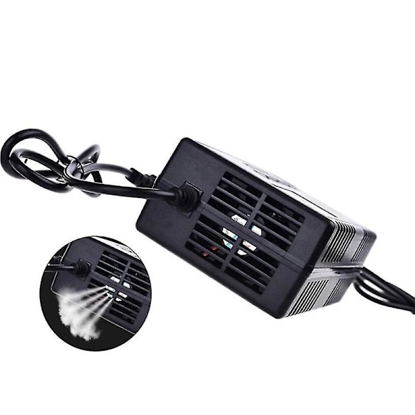 48V 2A litiumbatterilader for elektrisk sykkel, scooter og balanse sykkel -e