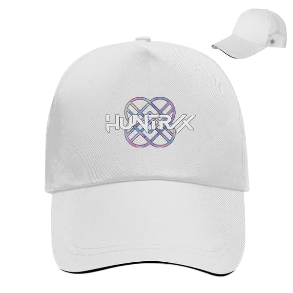 Witcher Girls Kpop Logo Justerbar Baseballcaps med Borrelåsstropp og Pustende Mesh White-E