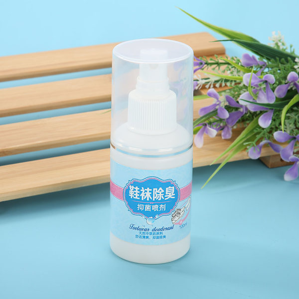 100ML/Flaske Sokker Sko Deodorant Spray Sko Lukt Friskere Sokker Lukt Fjerner Spray