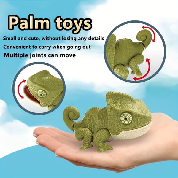20 stk. mini dinosaur-fingerdukker - 7,62 cm fleksible leddmodeller for barn 20pcs