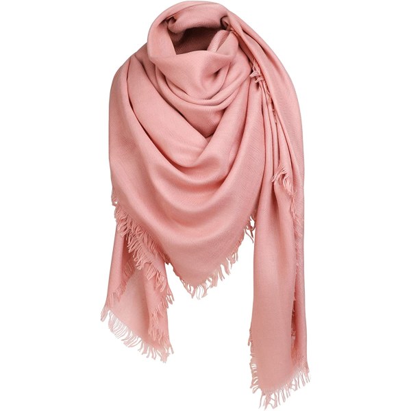 Dame halstørklæde sjal sjal tørklæde stjålet firkantet tæppe tørklæde med  frynser 140 * 140 cm 0d69 | Fyndiq