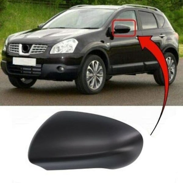 Kompatibel Nissan Qashqai 2007-2014 Sidedør Bakspeildeksel Biltilbehør venstre side-
