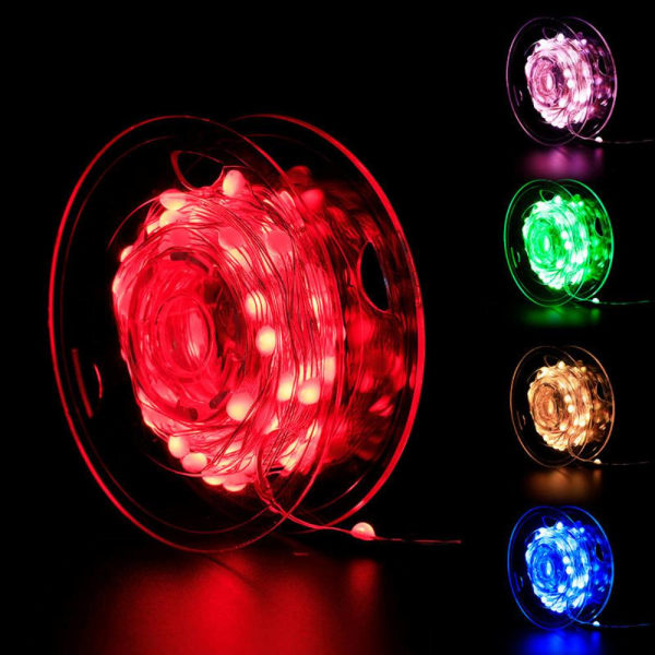 Camping Symphony Flow Water Light String, Mobile APP Colorfu Colorful USB 16 colors