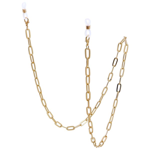 Stylish Practical Glasses Cord Guld