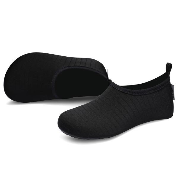 Vattensportskor Barfota Snabbtorkande Aqua Yoga strumpor Slip-on för män kvinnor（11-12）