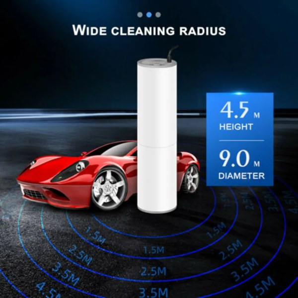 120W Käsikäyttöinen Auton ja Kotitalouden Imuri Kannettava Auton Imuri Märkä- ja Kuivaimuri (Musta)